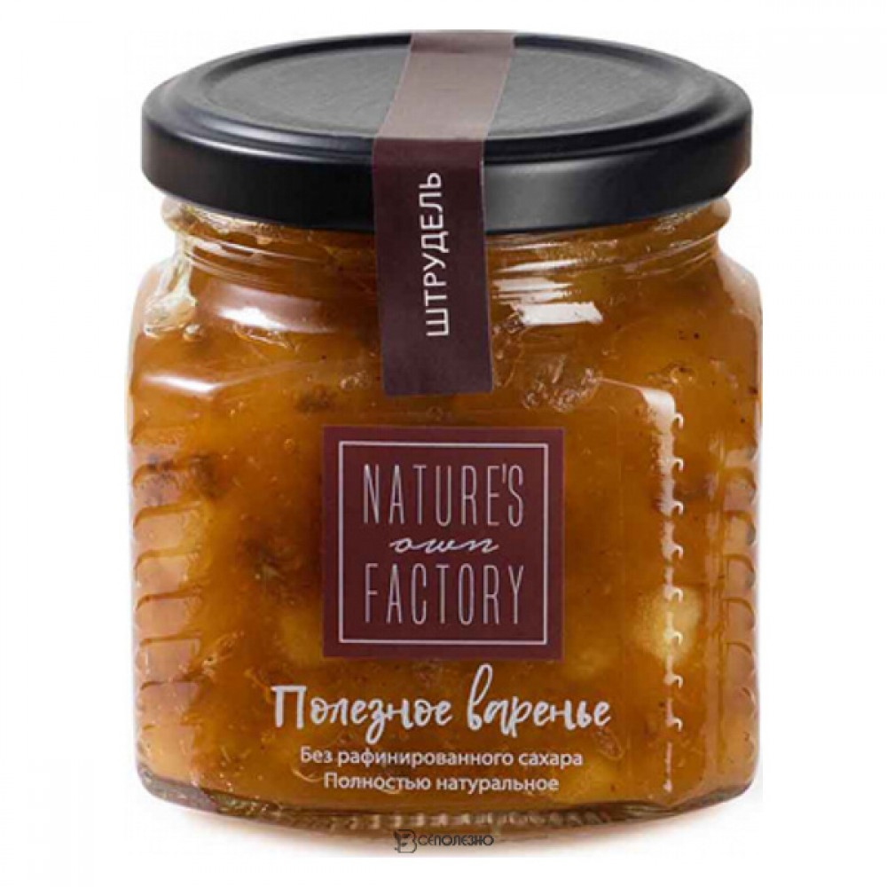 Варенье Яблочный штрудель Nature's own Factory 230021
