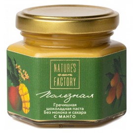 Паста гречишная шоколадная с манго Nature's own Factory 230029