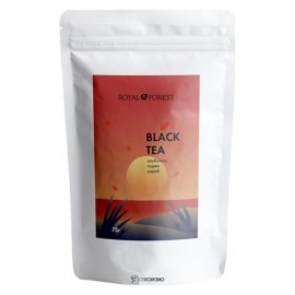 Черный чай кэроб, клубника, годжи Royal Forest 75 г 230168