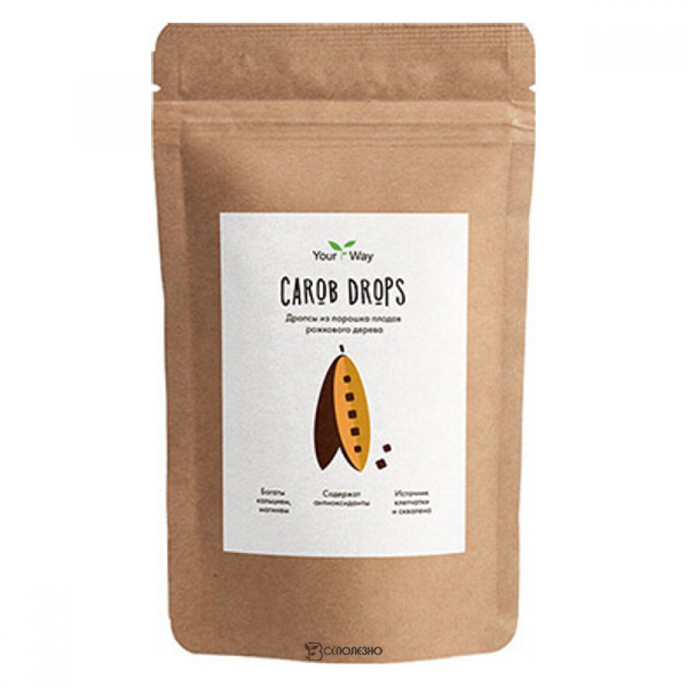 Дропсы из плодов рожкового дерева Royal Forest 50 г 230189