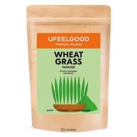 Ростки пшеницы молотые Wheat grass powder Ufeelgood 200 г 230202