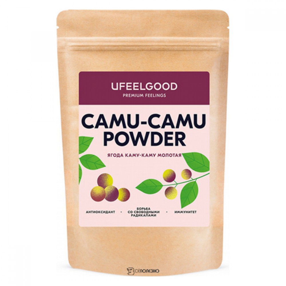 Молотая ягода каму-каму Camu-camu powder Ufeelgood 100 г 230203