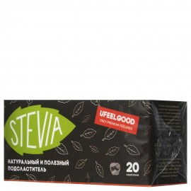 Парагвайская стевия 20 пакетиков 100% raw Ufeelgood 20 г 230216