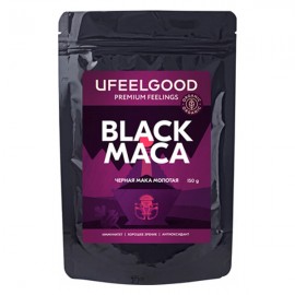 Мака черная молотая Black maca powder organic Ufeelgood 150 г 230230