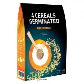 Каша 4 злака пшеница+овес+ячмень+рожь пророщенное сырье Ufeelgood 300 г 230235