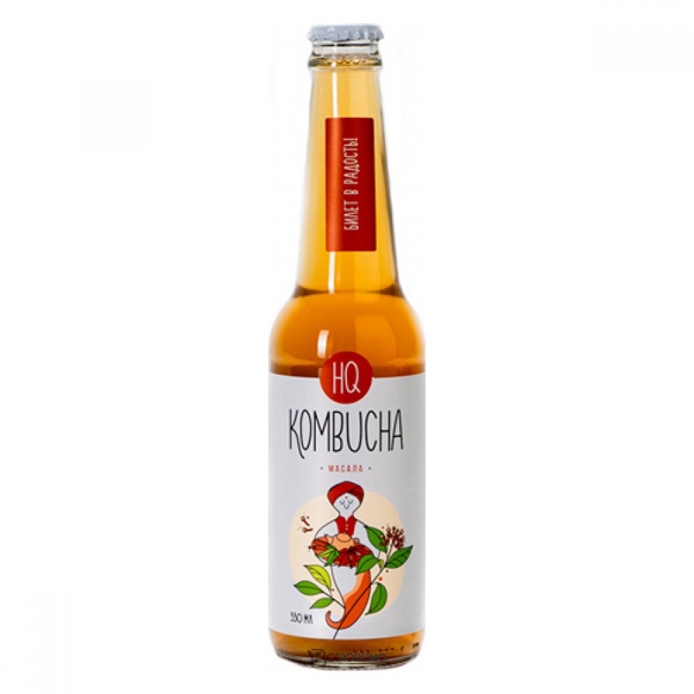 Комбуча Масала HQ Kombucha 330 мл 230306