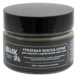 Грязевая маска-скраб для жирной и проблемной кожи Jurassic Spa 100 мл 230319