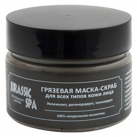 Грязевая маска-скраб для всех типов кожи лица Jurassic Spa 100 мл 230336