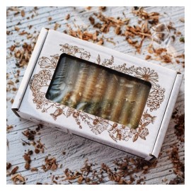 Мыло твёрдое Календула и тысячелистник антибактериальное Jurassic Spa 100 г 230374