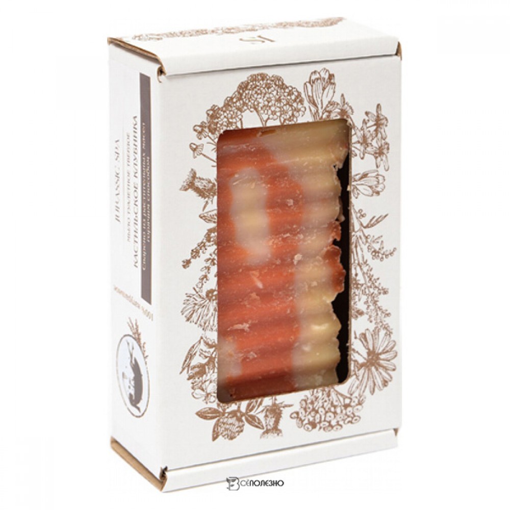 Мыло твердое кастильское Клубника Jurassic Spa 100 г 230391