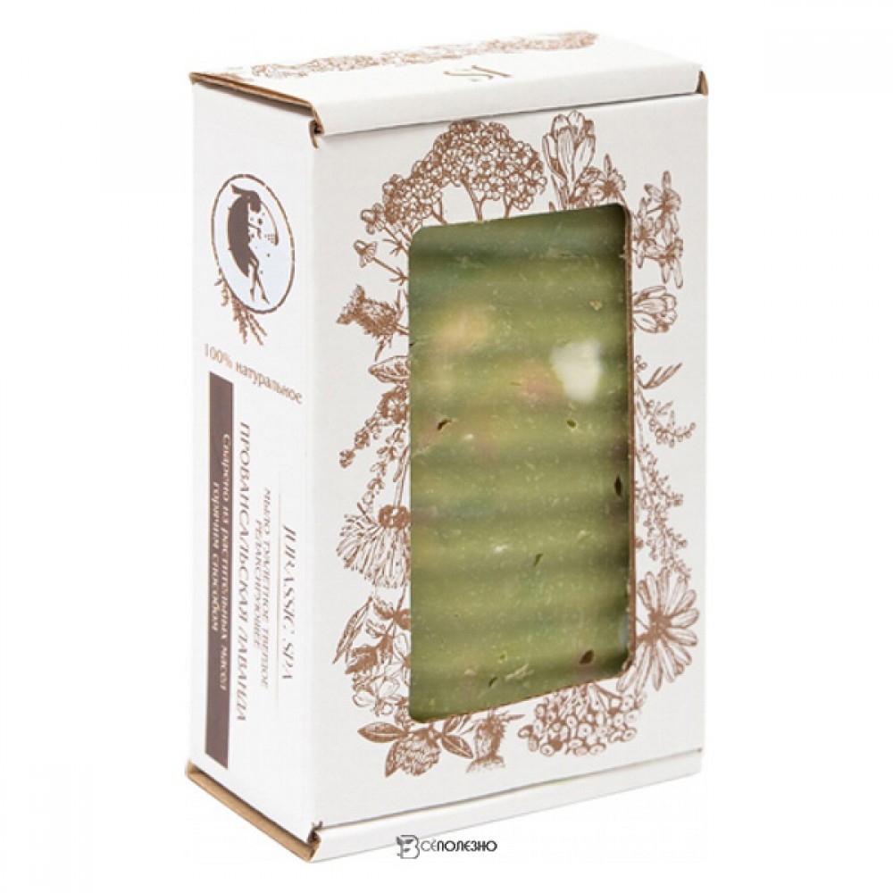 Мыло твердое Провансальская лаванда релаксирующее Jurassic Spa 100 г 230395