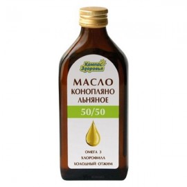 Масло льняное нерафинированное 250 мл КОМПАС ЗДОРОВЬЯ 116800