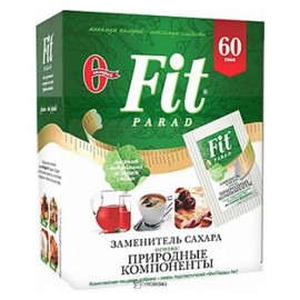 Заменитель сахара на основе эритрита и стевии №7 Fit Parad 60 шт 220785