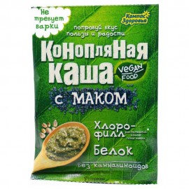Каша Конопляная с маком Компас здоровья 30 г 220914