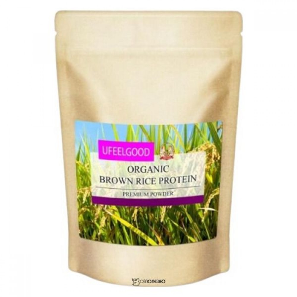 Рис коричневый молотый Rice protein powder Ufeelgood 200 г 230272