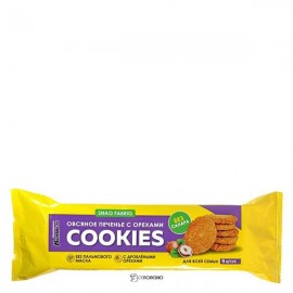 Овсяное печенье Печенье овсяное с орехами 180 г SNAQFABRIQ 113077
