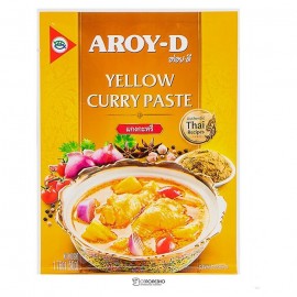 Паста Карри желтая в пакетике 50 г Aroy-D 109939