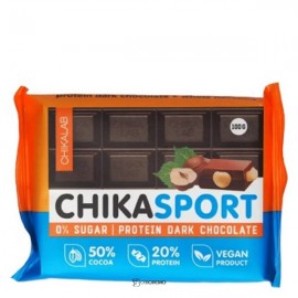 ChikaSport Шоколад темный веган с цельным фундуком 100 г CHIKALAB 113113