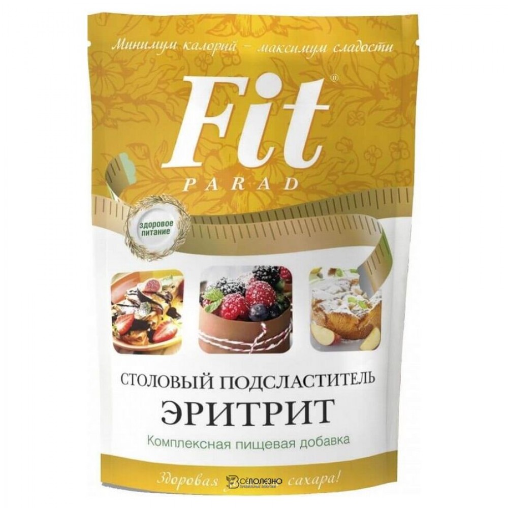 Заменитель сахара Эритрит дойпак 400 г Fit Parad 116551