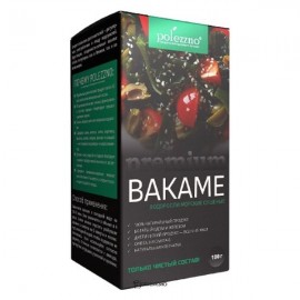 Вакаме водоросли сушеные 100 г POLEZZNO 160040