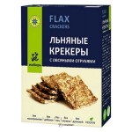 Льняные крекеры С имбирём с овсяными отрубями Компас здоровья 150 г 221036