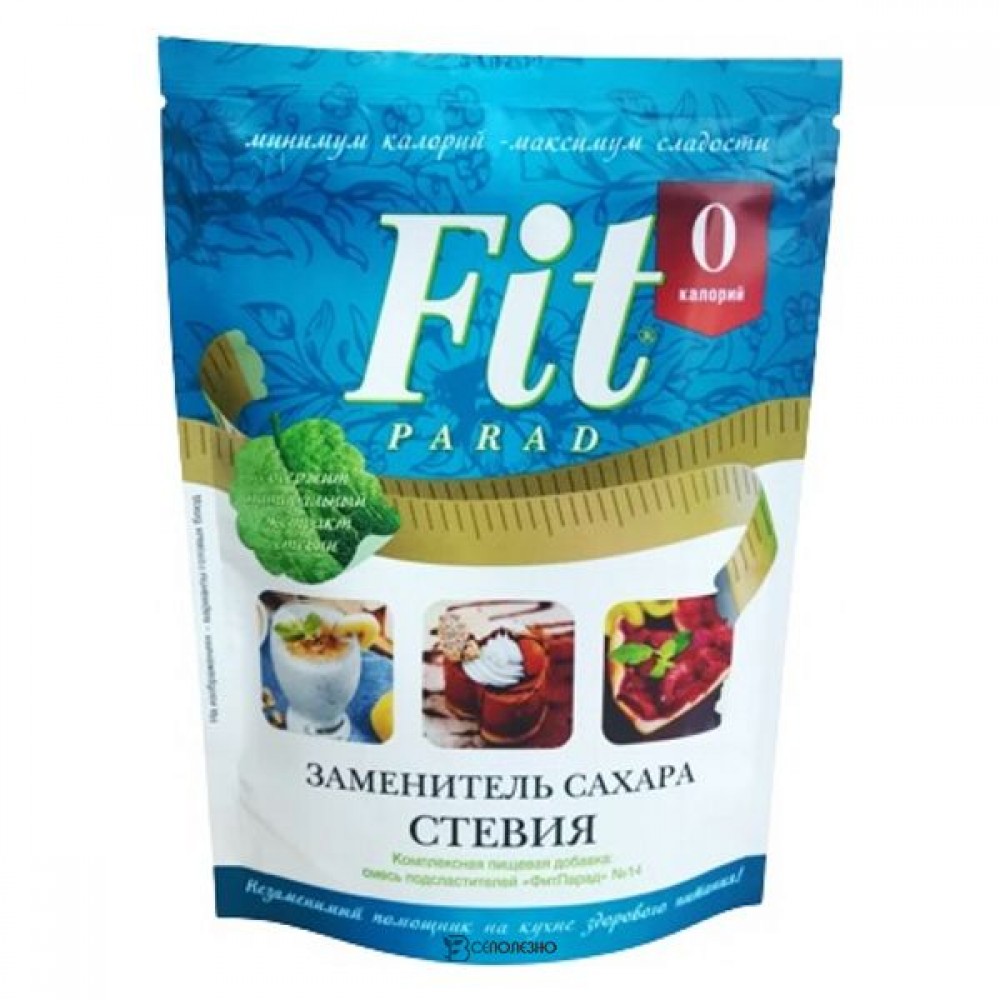 Заменитель сахара на основе эритрита №14 150 г Fit Parad 221061 купить ...
